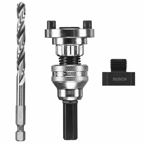 Bosch HSA-HS SpinLOCK Universal Arbor with High-Speed Steel Pilot Bit Place Order