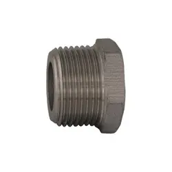 Save Now Midland Metal 62635MS SP-114 Cored Hex Head Plug, 1-in Male NPT, Stainless Steel, 150 lb