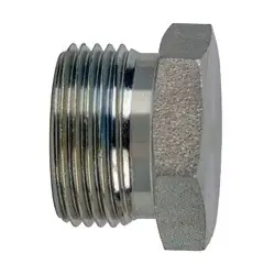 Clearance Midland Metal D2408-S12-X Tube Plug, S12 Metric Bite Type, Steel