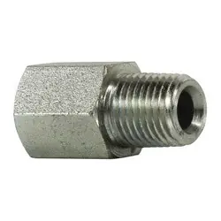 Midland Metal 6404-08-12 Straight Adapter, 1/2-in Female O-Ring Boss x 3/4-in Male NPTF, Steel In Demand