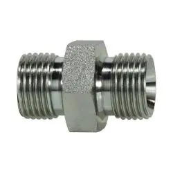 Limited Time Midland Metal 9022-32-32 Hex Nipple, 2-in Male BSPP x 2-in Male BSPP, Steel