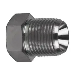 Midland Metal 9001-08-04 BSPT Bushing, 1/2-in Male BSPT x 1/4-in Female BSPT, Steel Today Only