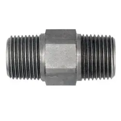 Deal Midland Metal 7030-04-04 Adapter, 1/4-in Male NPT x 1/4-in Male BSPT, Steel