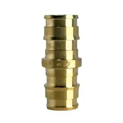 Midland Metal 35032CE Cold Expansion Coupling, 3/4-in Cold-Expansion PEX x 3/4-in Cold-Expansion PEX, Lead-Free Brass Budget