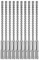 Hot Deal Bosch HCFC2041B10 10 pc. 1/4 In. x 4 In. x 6 In. SDS-plus Bulldog Xtreme Carbide Rotary Hammer Drill Bits (10 Pack)