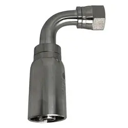 Fresh Stock STAINLESS ADAPTERS HY Series SSHY-04-04FJ90 90-deg Swivel Elbow, 1/4-in Hose x 1/4-in Female JIC Swivel, 316 Stainless Steel
