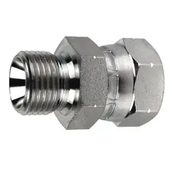 Must Have Midland Metal 9024-10-10 Swivel Adapter, 5/8-in Male BSPP x 5/8-in Female BSPP Swivel, Steel