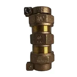 Midland Metal 9631215LF Pack Joint Coupling, 3/4-in Pack Joint (PEP) x 3/4-in Pack Joint (PEP), Lead-Free Bronze Secure Checkout