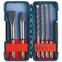 Genuine Bosch HCST006 6 pc. SDS-plus Bulldog Rotary Hammer Bit Set (6 Pack)