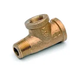 Reduced Price Midland Metal 44363LFUSA Street Tee, 1/2-in FPT x 1/2-in MPT x 1/2-in FPT, Lead-Free Bronze