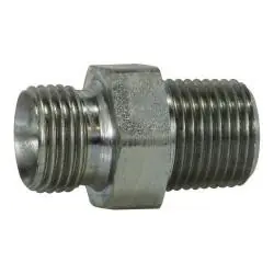 Midland Metal 7032-06-16 Adapter, 3/8-in Male NPT x 1-in Male BSPP, Steel Popular