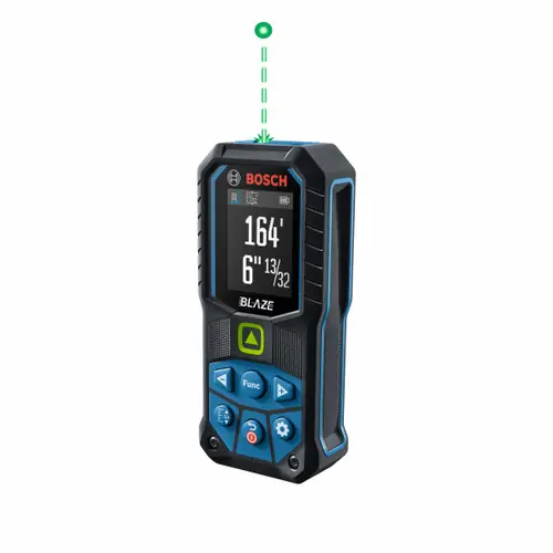 Top Pick Bosch GLM165-25G BLAZE Green-Beam 165 Ft. Laser Measure