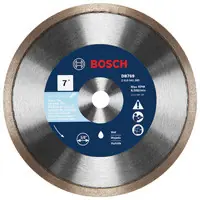 Bosch DB769 7 In. Rapido Premium Continuous Rim Diamond Blade for Glass Tile Fast Shipping