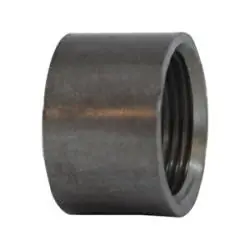 Midland Metal 65783H Half Merchant Coupling, 6 in FPT x 6 in Butt Weld, Steel, Black Trending