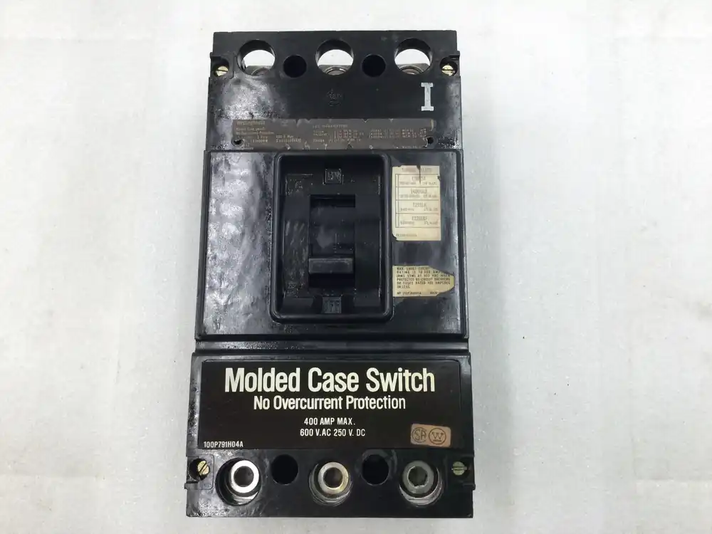 Westinghouse LB3400NW 400 Amp 3-pole 600V Circuit Breaker Seasonal Sale