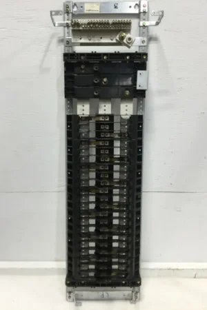 GE AQF type 42 Space with Main Panelboard Guts Only 38" x 10" New Release