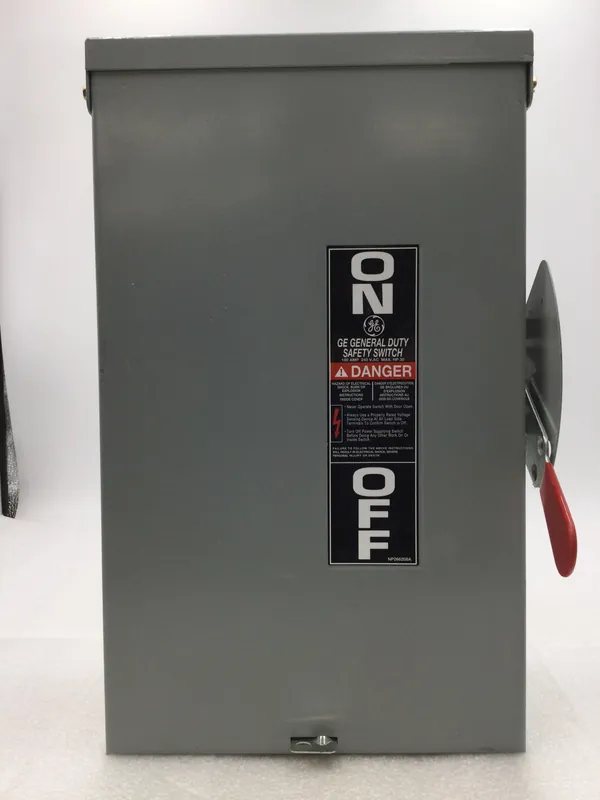 Brand New GE/General Electric TGN3323R 100 Amp 3-Pole 240V Safety Switch