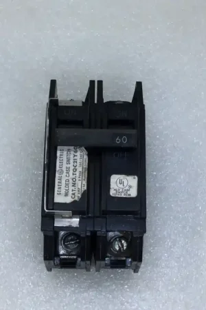 Instant Buy General Electric TQC21Y60 60 Amp 2 Pole 120/240V Circuit Breaker - Cosmetic Flaw