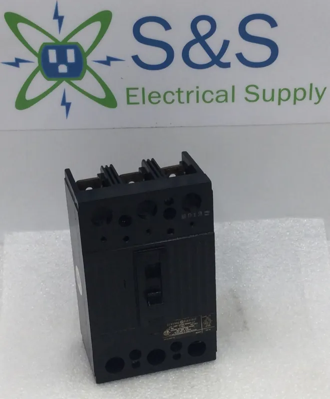 Genuine General Electric TQD32100 100 Amp 3 Pole 240V Circuit Breaker - Cosmetic Flaw
