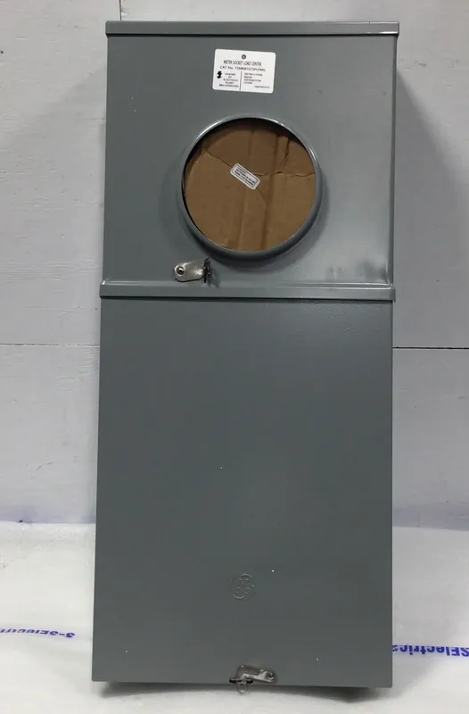 GE TSMR815CSFLFMG 150A 8 Space 1 PH 240V Ringless Main Meter Socket/Load Center Buy Direct