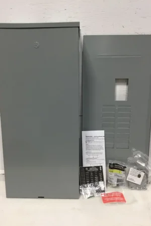 Best Choice GE TM1615RCUP PowerMark Gold 150 Amp 16-Space 32-Circuit Outdoor Main Breaker Circuit Breaker Panel