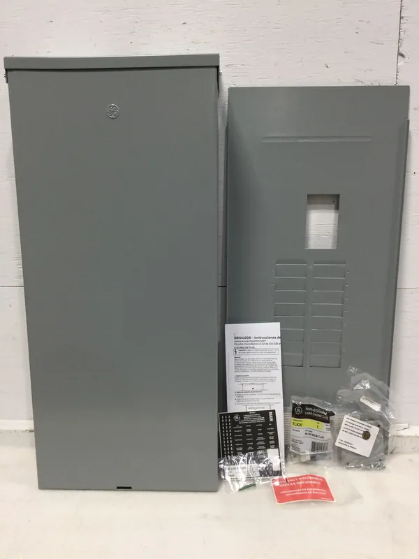 Best Choice GE TM1615RCUP PowerMark Gold 150 Amp 16-Space 32-Circuit Outdoor Main Breaker Circuit Breaker Panel