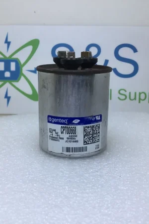 Discount Genteq CPT00668 40/5uf +/- 6% 440 VAC Round Capacitor JC1514460