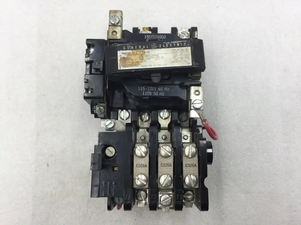 General Electric CR306C0 Motor Starter Contactor 27A 600VAC Nema Size 1 Holiday Sale