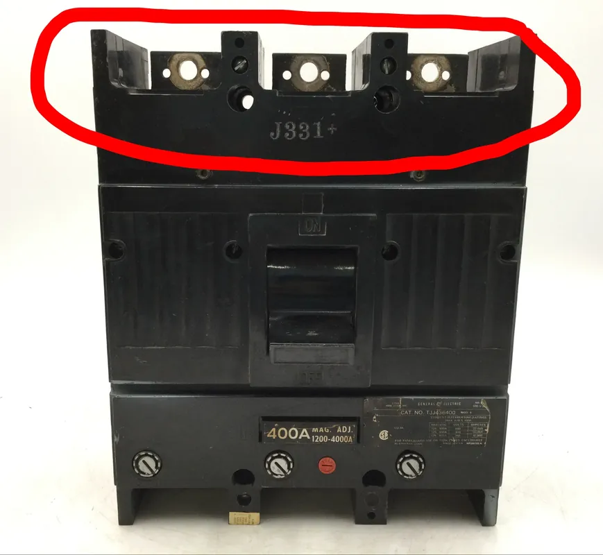 Free Returns GE/General Electric TJJ436400 400 Amp 3 Pole 600V Circuit Breaker