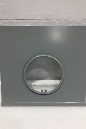 Fresh Stock General Electric TSM820CSFLP 200A 8 Space 120/240V Meter Cover 13 1/4" x 14 1/2"