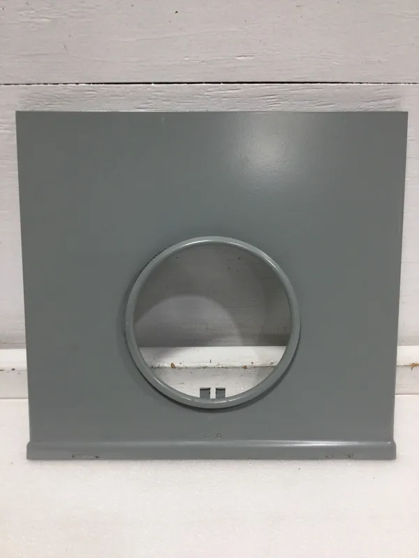 Fresh Stock General Electric TSM820CSFLP 200A 8 Space 120/240V Meter Cover 13 1/4" x 14 1/2"