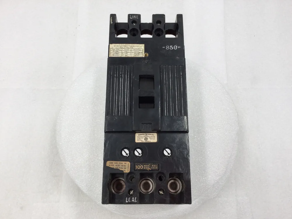 Get Yours GE TFJ236100 100 Amp 3 Pole 600V Circuit Breaker