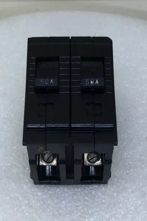 Crafted GE TQL2050 50 Amp 2 Pole Circuit Breaker