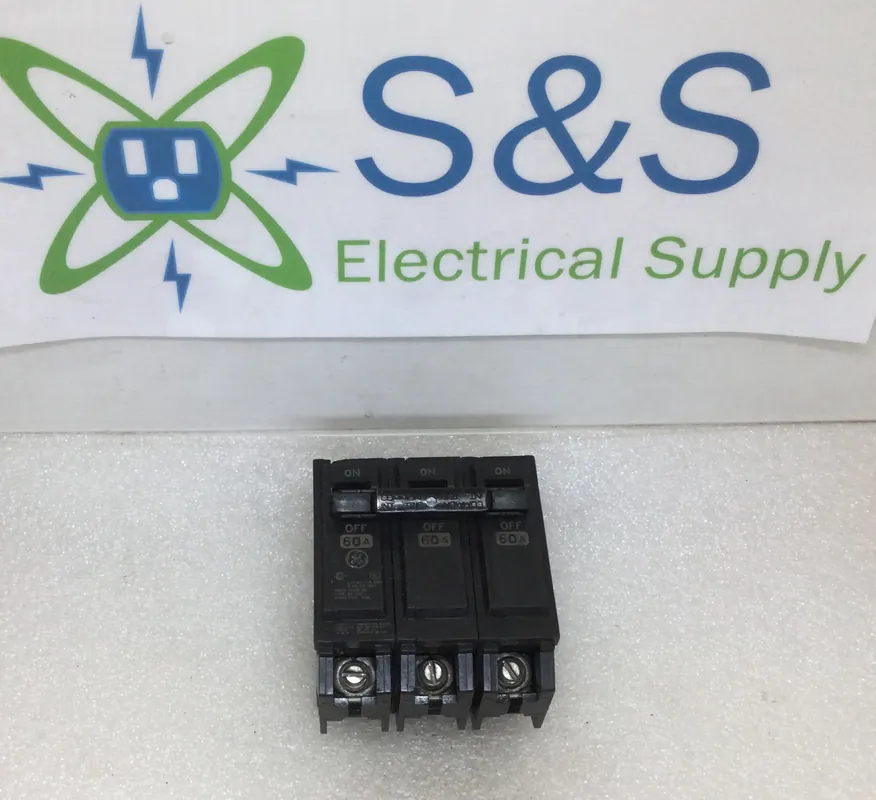 General Electric THQL32060 60 Amp 3 Pole 240V Circuit Breaker - Cosmetic Flaw Genuine