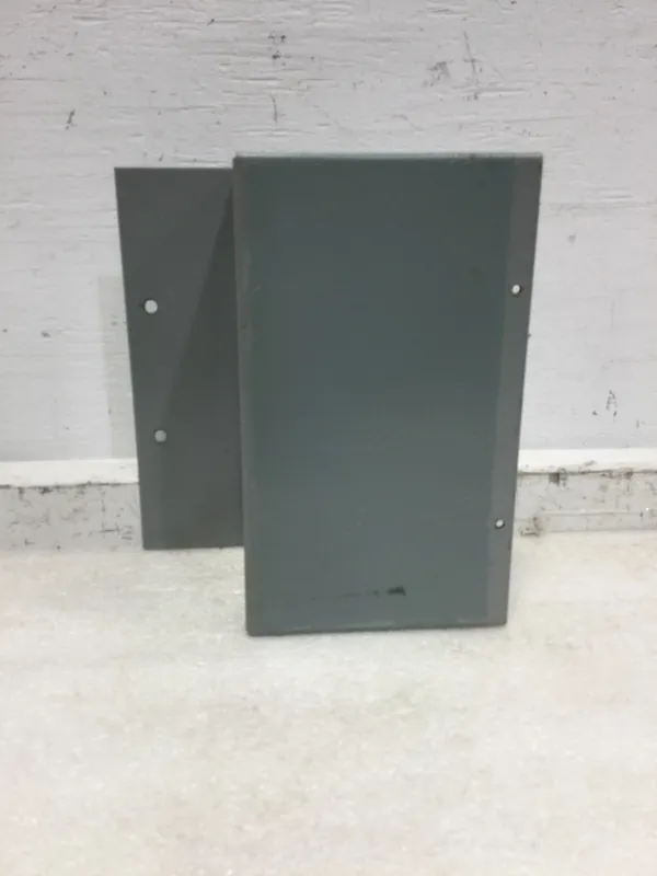 Fan Favorite GE 400 Amp Panel Filler Plate with 90 deg bend - 7 1/8 " L x 8 1/4" W x 4 " H