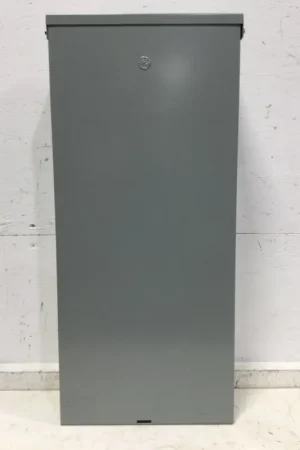 Top Rated GE General Electric TM820RCUFL 200A 120/240VAC 8 Space/16 Circuits Outdoor Main Breaker Included Load Center