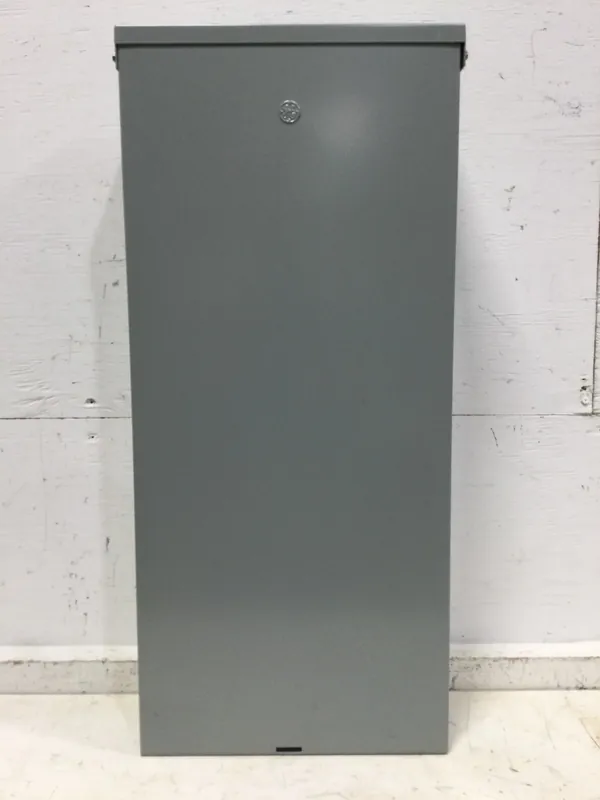 Top Rated GE General Electric TM820RCUFL 200A 120/240VAC 8 Space/16 Circuits Outdoor Main Breaker Included Load Center