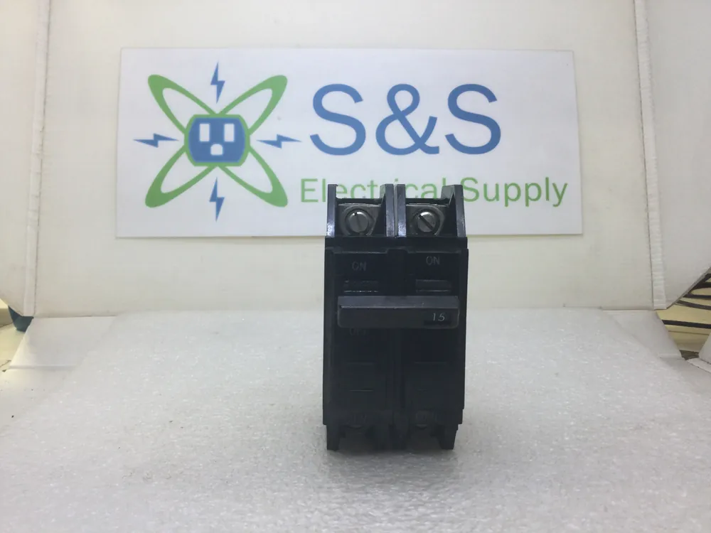 Same Day Shipping GE General Electric TQC2415WL 15 Amp 2 Pole 415 VAC Circuit Breaker