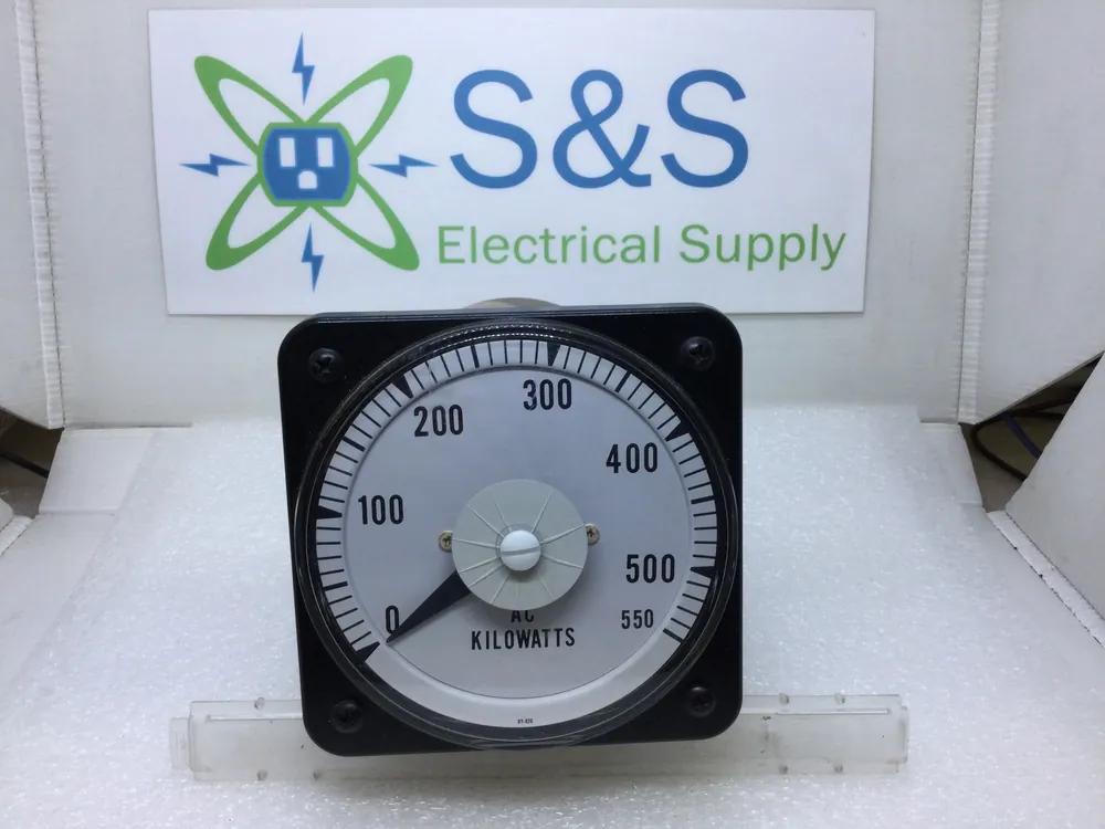 Yokogawa/General Electric 103251AHXA7CSC AC Kilowatt Meter 0-550 Amp New Release