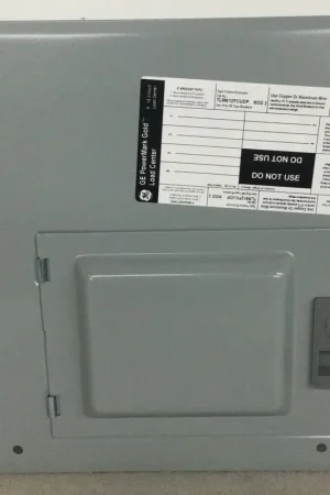 New Arrival General Electric TLM612FCUDP MOD 2 Type 1 Indoor Enclosure 6 Space 125A 120/240V (Cover Only)