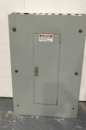 GE General Electric 100 Amp 120/208v 3 Phase 4 Wire Panelboard Enclosure Type NLAB Dead Front 34.5" x 22.25" Cheap