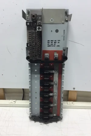 Luxury GE TLM2020 200 Amp 20 Space 120/240V Main Breaker Panel Guts Only 6" x 19"
