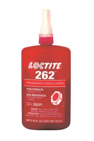LOCTITE 26241 High Anaerobic Thread Locker - Strength Red, 250 ml. Size Special Discount