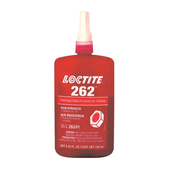 LOCTITE 26241 High Anaerobic Thread Locker - Strength Red, 250 ml. Size Special Discount