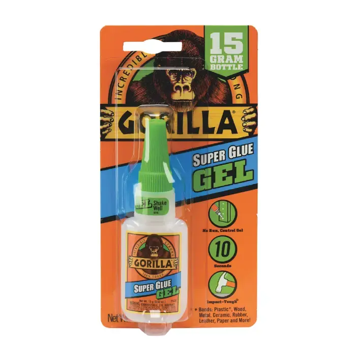 GORILLA 7600103 15 g. Size Cyanoacrylate Super Glue Epoxy Next Day Delivery