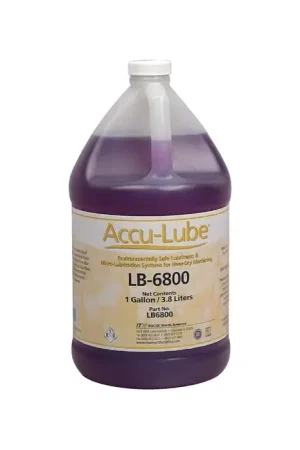 Direct From Factory ACCU-LUBE LB-6800 Metalworking Lubricant Type, 1 Gallon Container Size Movement Lubrication