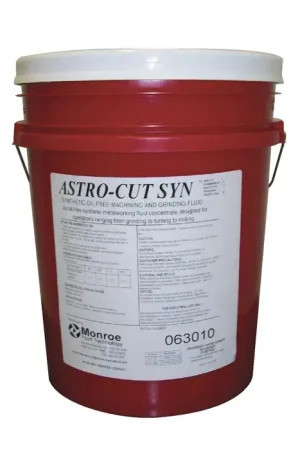High Quality MONROE 30-050 Synthetic Cutting & Grinding Fluid Liquid 5 Gallon Pail Synthetic Lubrication / Coolant