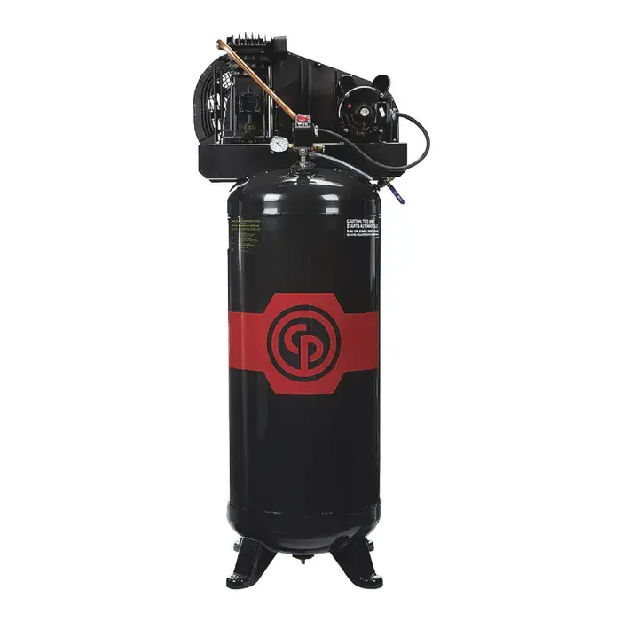 CHICAGO PNEUMATIC RCP-338HS 80 Gallons Tank Capacity, 5 Horsepower, 18.5 CFM @ 100 PSI Air Delivery Stationary Compressor Fast Shipping