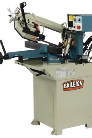Trending BAILEIGH BS-210M 1.5 HP Horsepower 8.26" x 6.69" Capacity Horizontal/Vertical Bandsaw