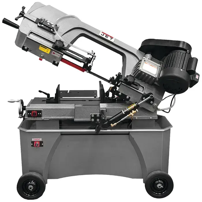 JET HVBS-712D .75 HP Horsepower 7" x 12" Capacity Horizontal/Vertical Bandsaw Time-Limited
